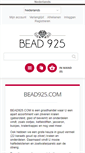 Mobile Screenshot of bead925.com